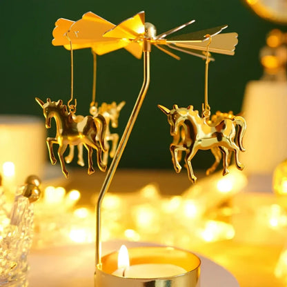 Rotating Candle Display Holder
