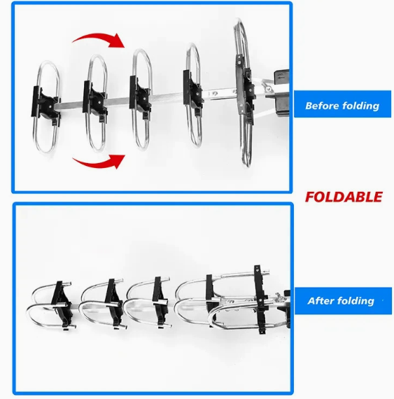 Fesara | Outdoor HD TV Antenna with 360 Degree Rotation