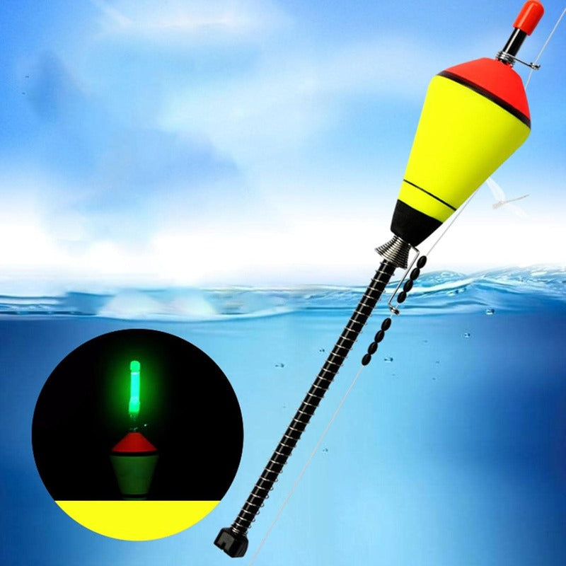 Premium Automatic Fishing Bobber with Strong Carbon Fiber Rod