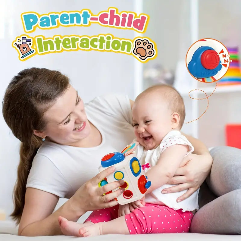 Colorful Baby Learning Cube Toy