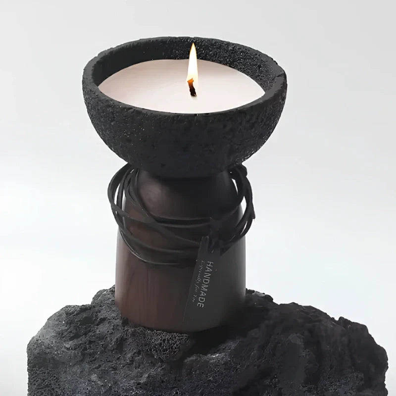 Warm Glow Metal Candle Stand - Fesara