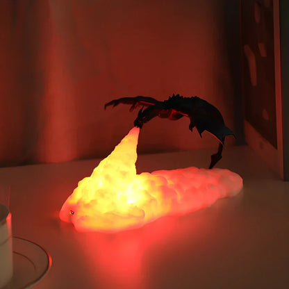 Colorful Dragon Table Lamp - Fesara