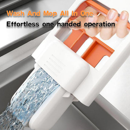 Easy Clean Folding Micro Mop for Kitchen Bathroom Floors
