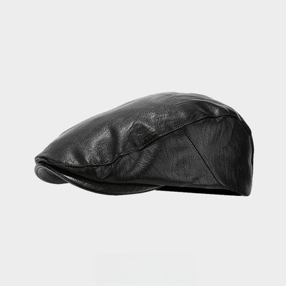 Vintage Style Leather Hat