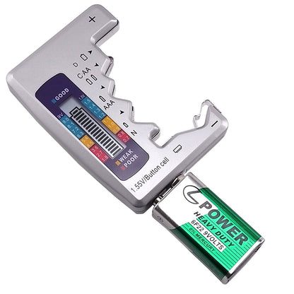 Portable Battery Tester Volt Checker Device