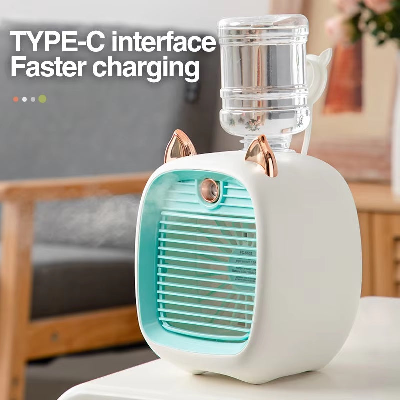 Portable Cool Mist Personal Fan
