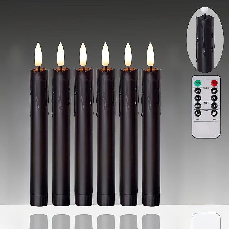 SoftAmbiance LED Candle Set with Remote for Home