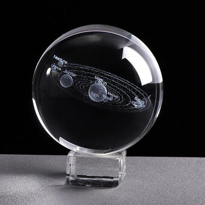 Elegant Crystal Ball Decor
