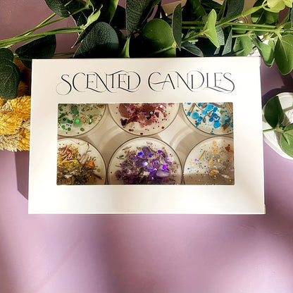 Fragrant Crystal Floral Scented Candles