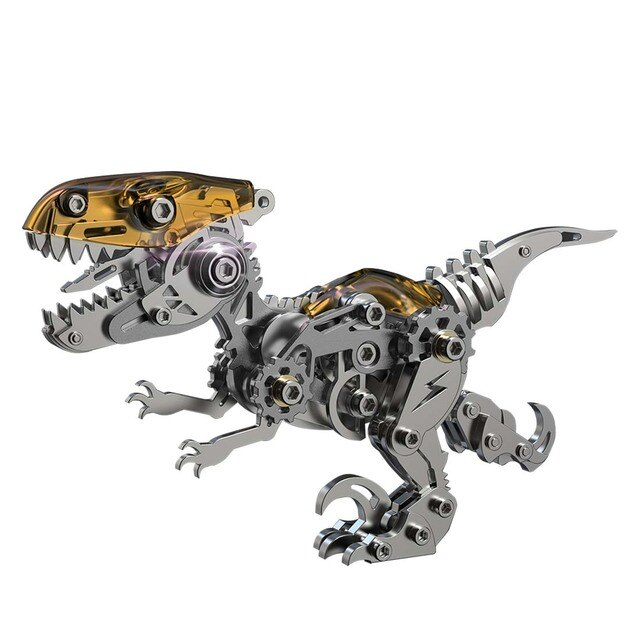Colorful Wooden Dinosaur Jigsaw Puzzle
