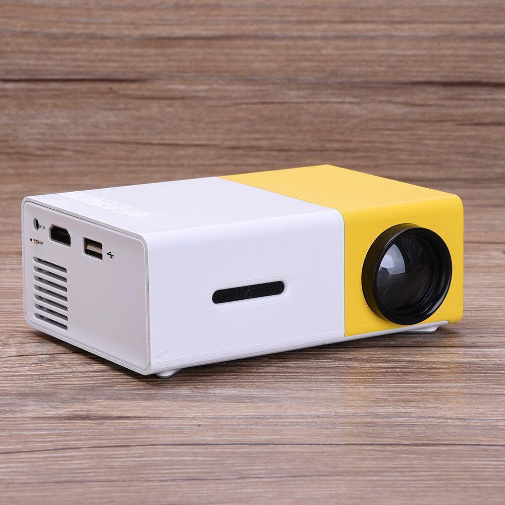 Portable 600lm Mini HD Projector