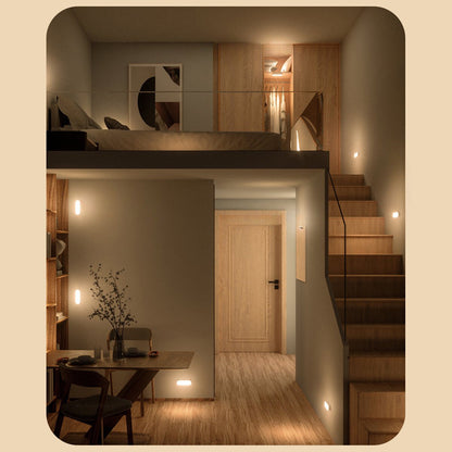 Motion Activated Battery LED Wall Lamp