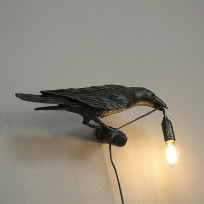 Nature Inspired Bird Shaped Wall Lamp