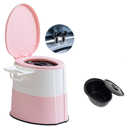 Modern Plastic Floor Mount Toilet Bowl with Seat