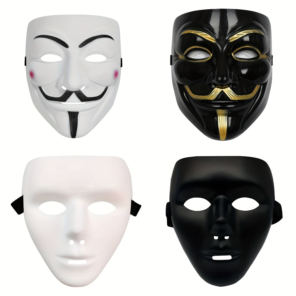 Spooky Men's Halloween Costume Mask