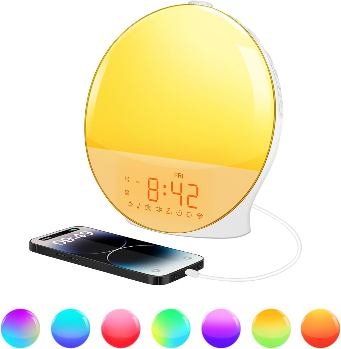 Smart Sunrise Alarm Clock - Fesara