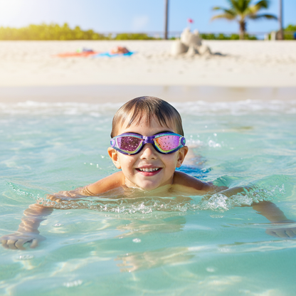 Clear View Swimming Goggles for Men Women Kids