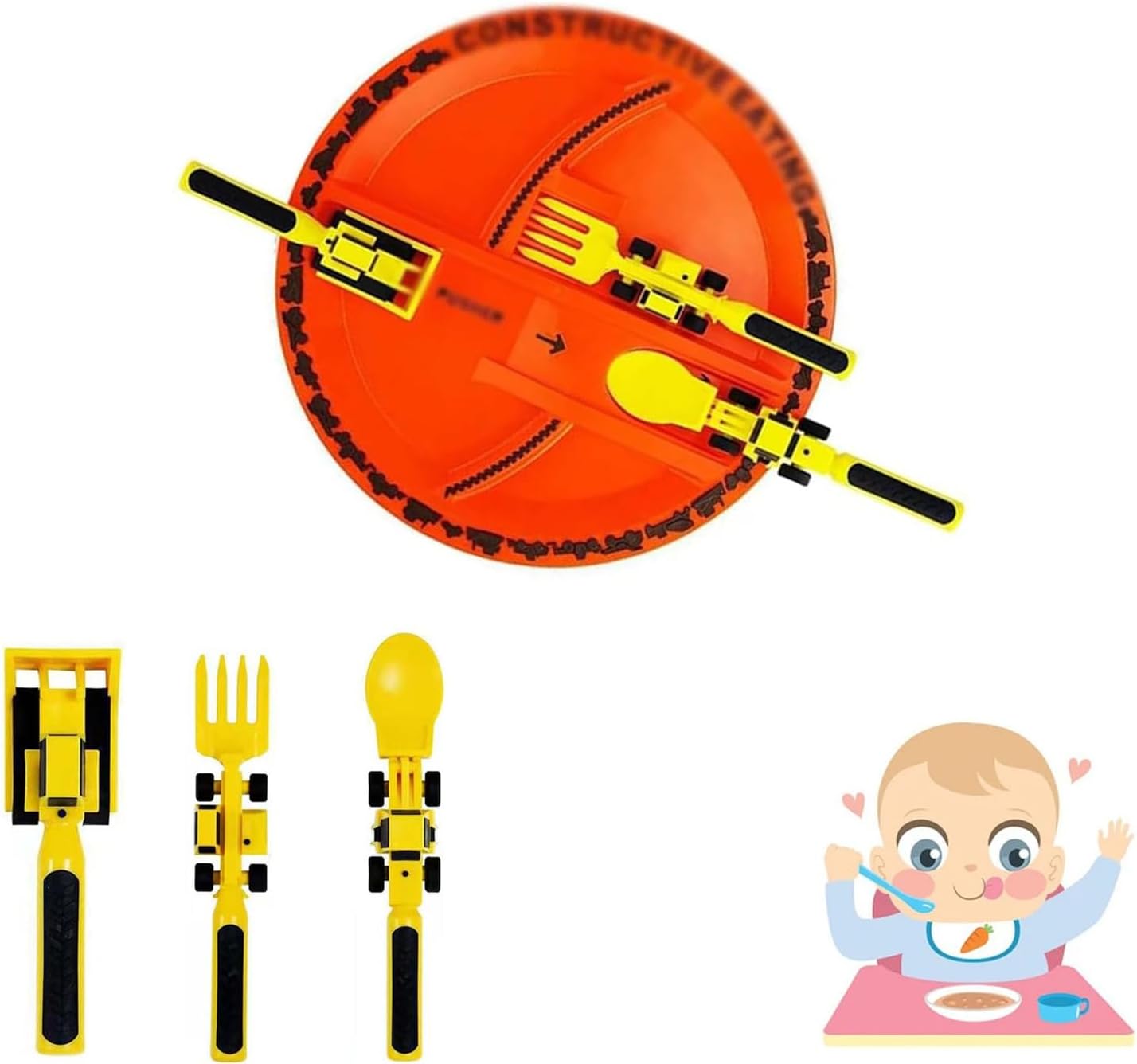 Fun Kids' Utensil Set