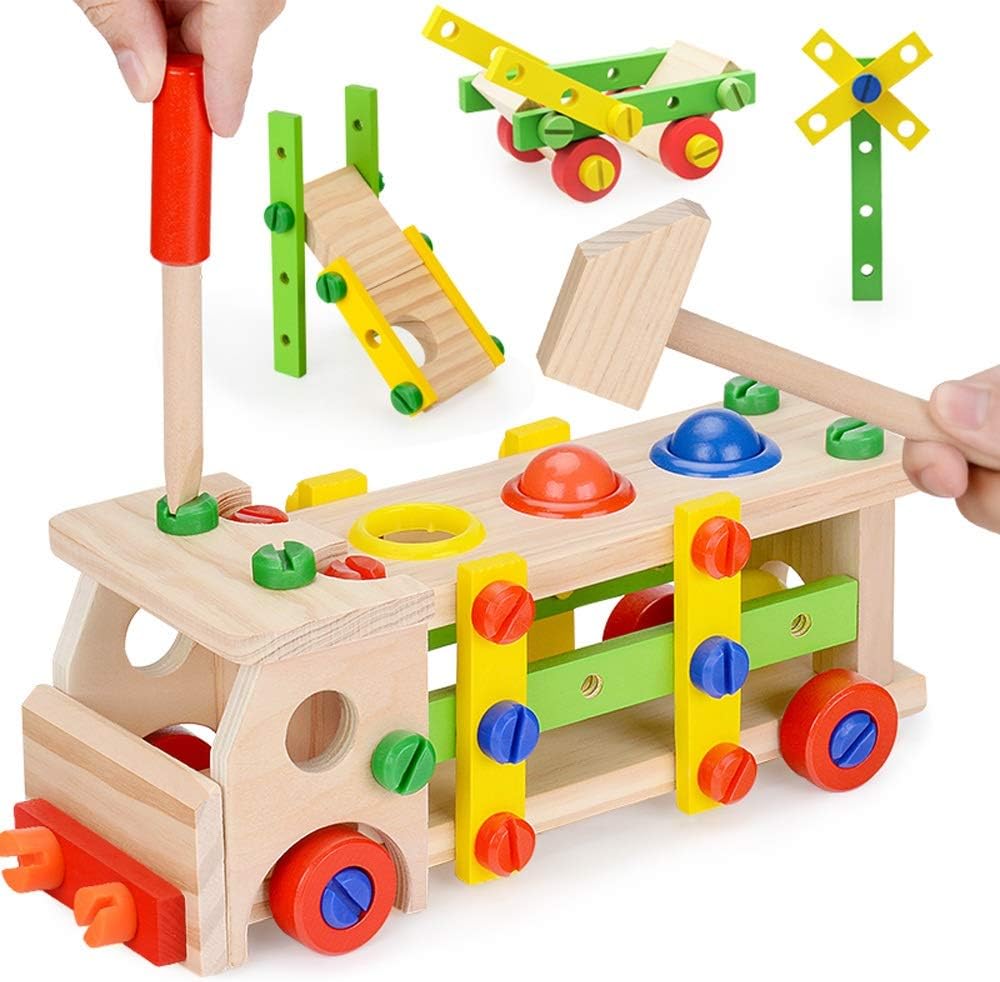 Fun Kids Building Truck Toy Set - Fesara