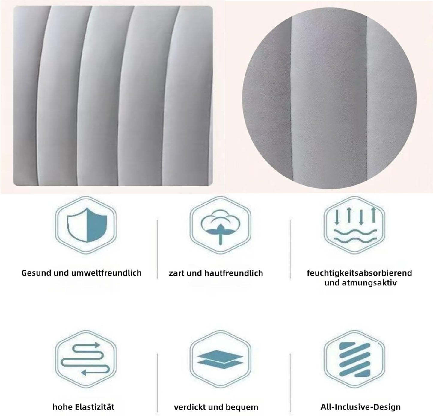 Stylish Headboard with Durable Safety Features