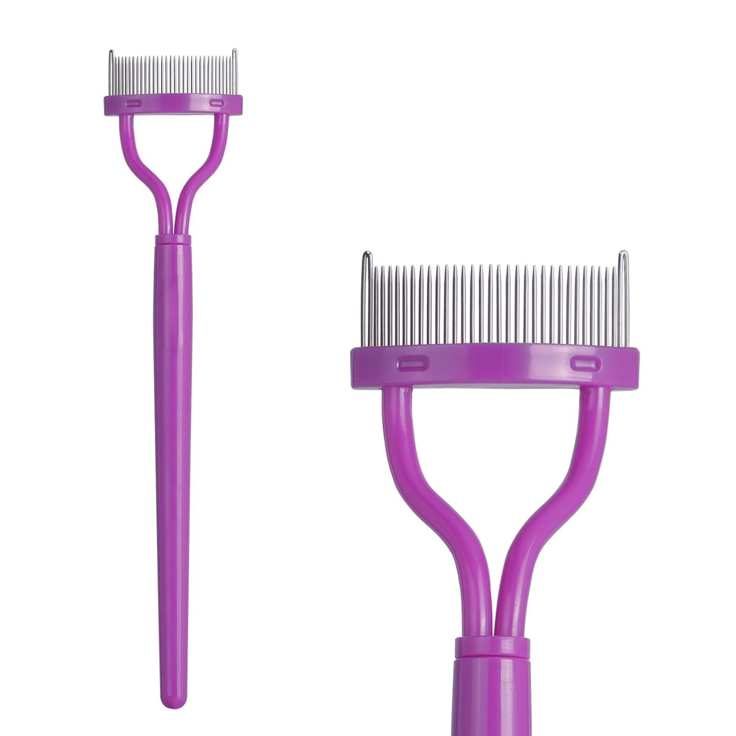 Precise Eyelash Comb and Mascara Brush Set