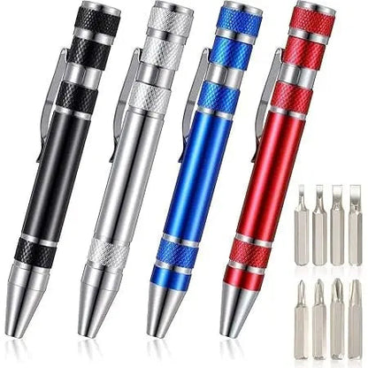 Multitool 8-in-1 Pocket Screwdriver Set - Fesara