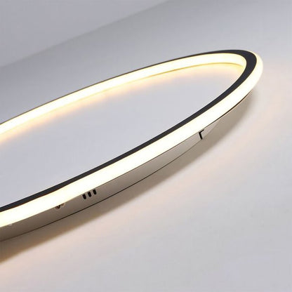 Stylish Round LED Ceiling Light with Dimmable Brightness
