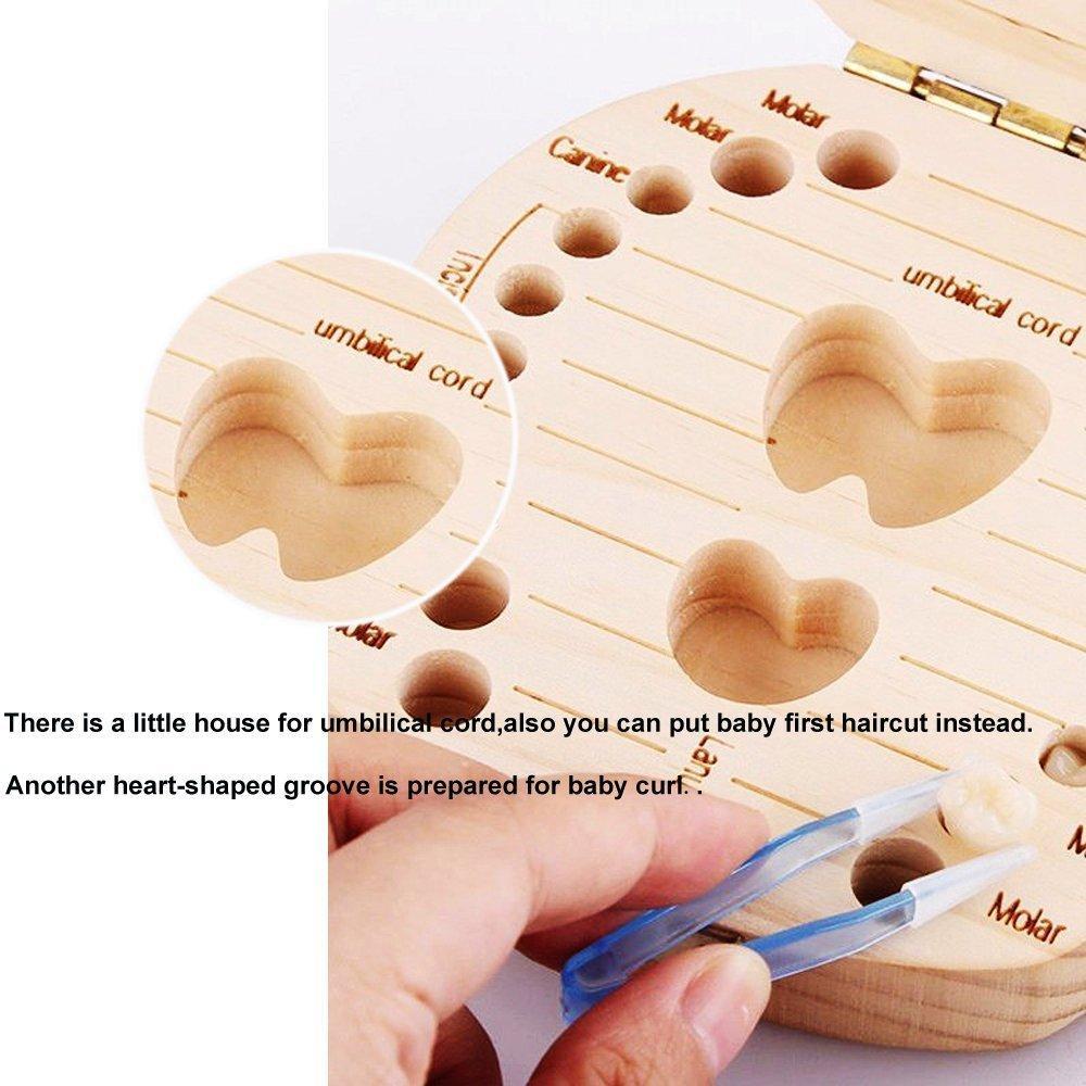 Baby Teeth Storage Box Keepsake