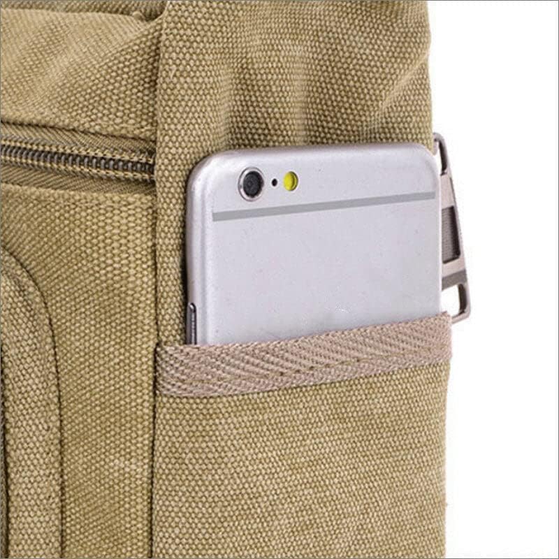 Vintage Style Canvas Crossbody Messenger Bag
