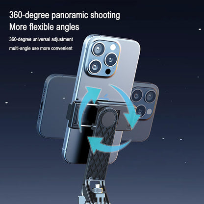 Portable 70 Collapsible Bluetooth Selfie Tripod Stand