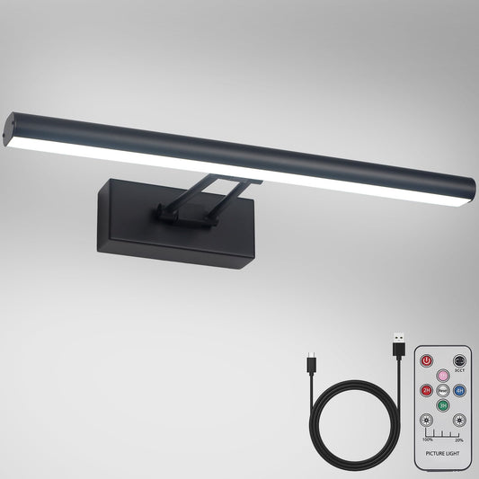 Wireless Black LED Picture Frame Light with Remote - Fesara
