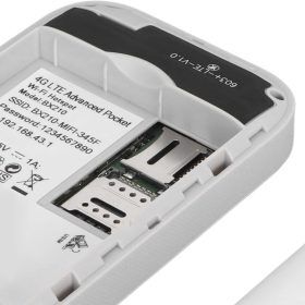 Compact 5G Mobile Wi-Fi Router for Fast Home Travel Use
