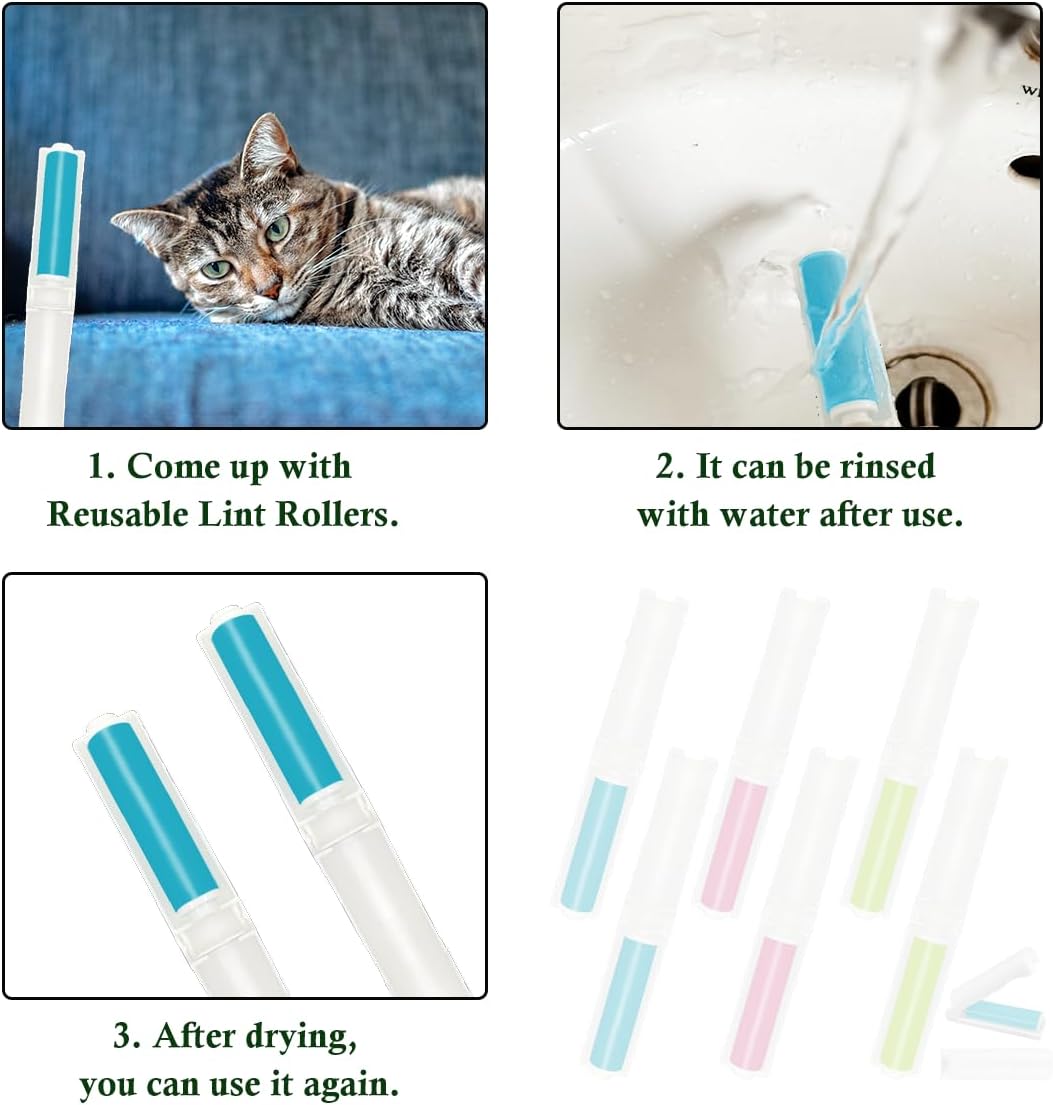 Pet Hair Remover Lint Roller Set