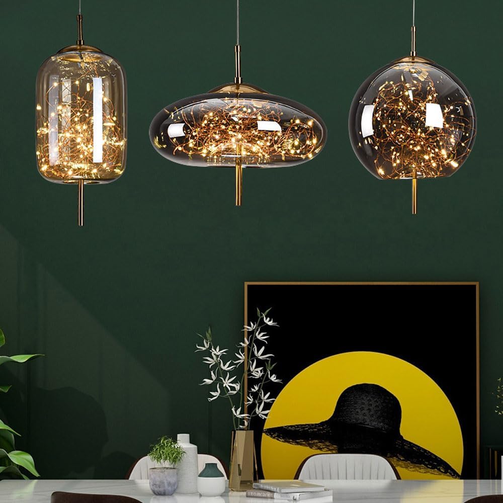 Modern LED Hanging Light Ceiling Fixture