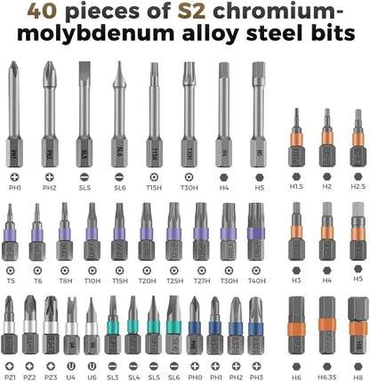 Ultimate 42-Piece Magnetic Screwdriver Kit