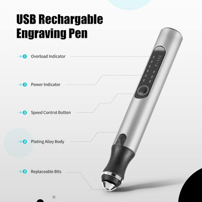 Portable DIY Engraving Tool for Multiple Surfaces