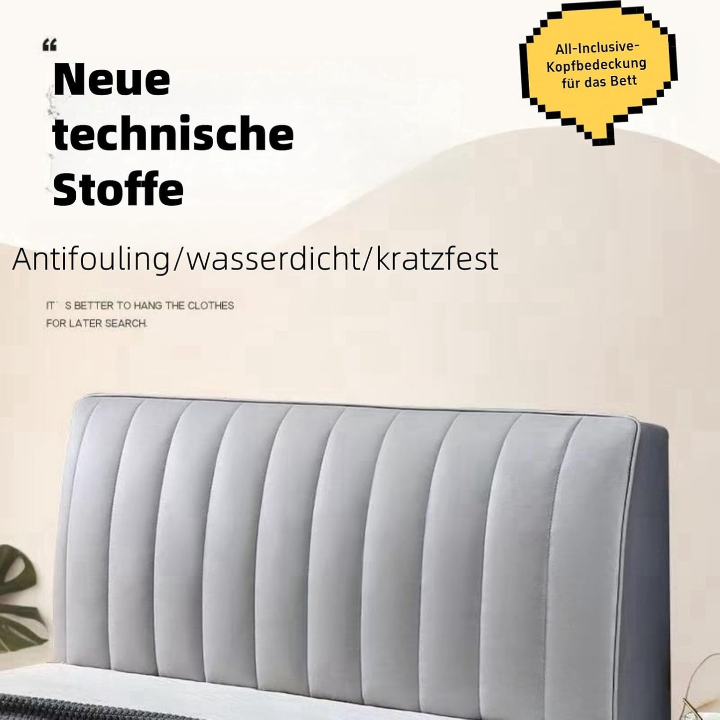 Stylish Headboard with Durable Safety Features - Fesara