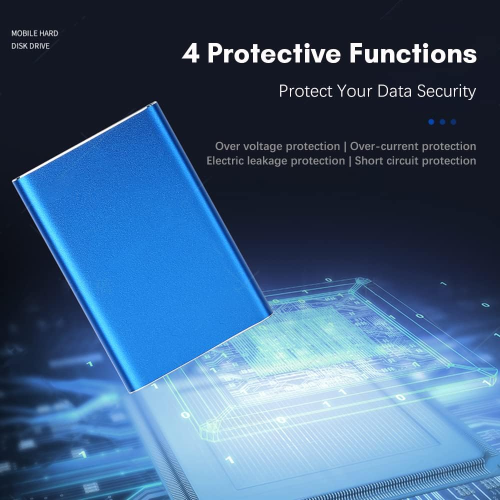 Compact 1TB USB 3.0 External Hard Drive