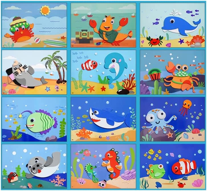 Fun 3D Animal Stickers for Kids
