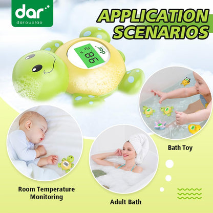 AquaVeilig Baby Bath Thermometer - Accurate Digital Water Temp Gauge