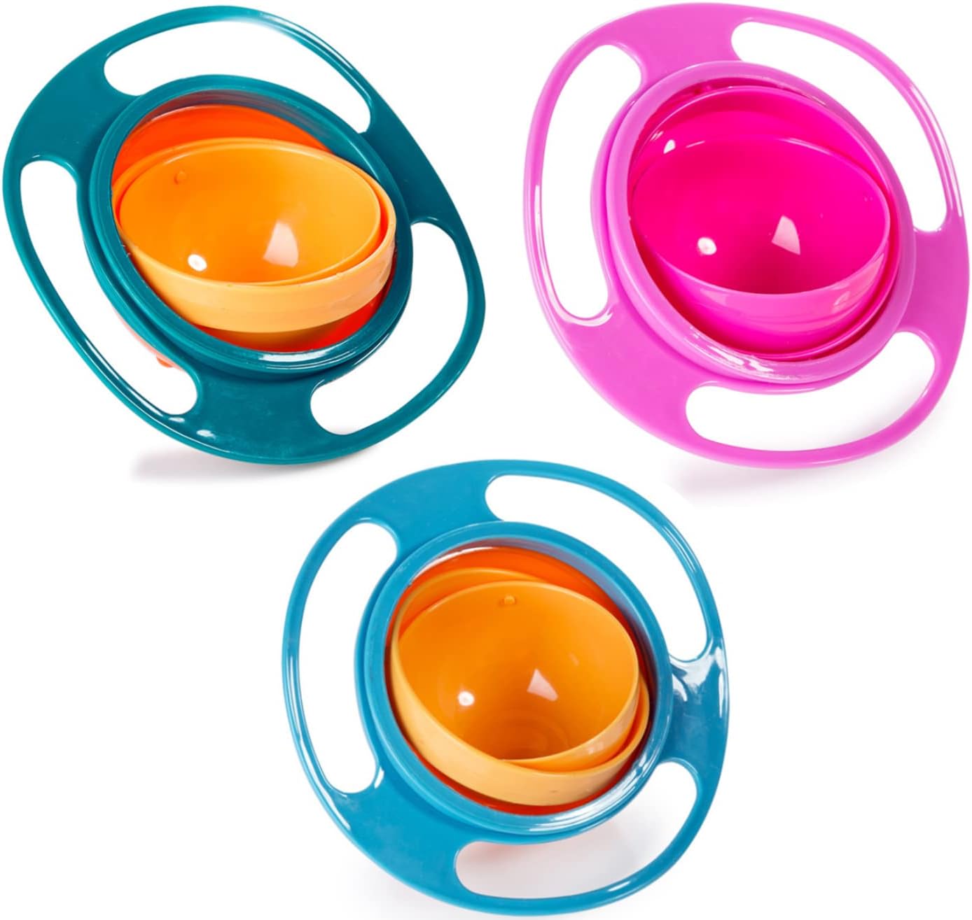 Fesara | Kids Anti-Spill Rotating Feeding Bowl
