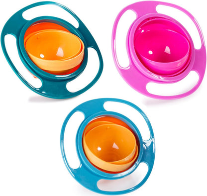 Fesara | Kids Anti-Spill Rotating Feeding Bowl