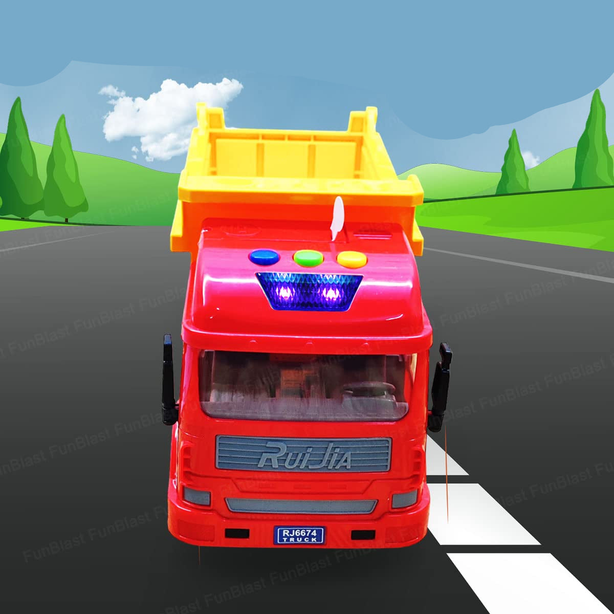 Fun Kids Toy Truck with Lights and Sounds