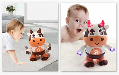 Funny Plush Cow Dance Toy