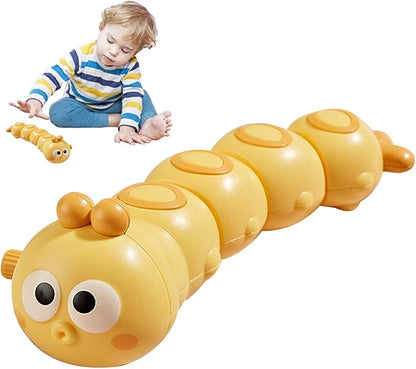 Cute Crawling Wind Up Caterpillar Toy