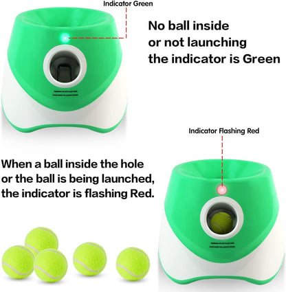 Easy Fetch Dog Ball Thrower with Adjustable Distance