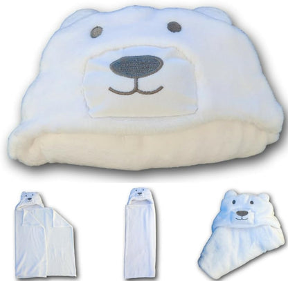 Plush Baby Hooded Bath Towel – Gentle and Absorbent