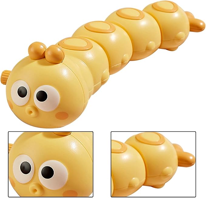 Cute Crawling Wind Up Caterpillar Toy