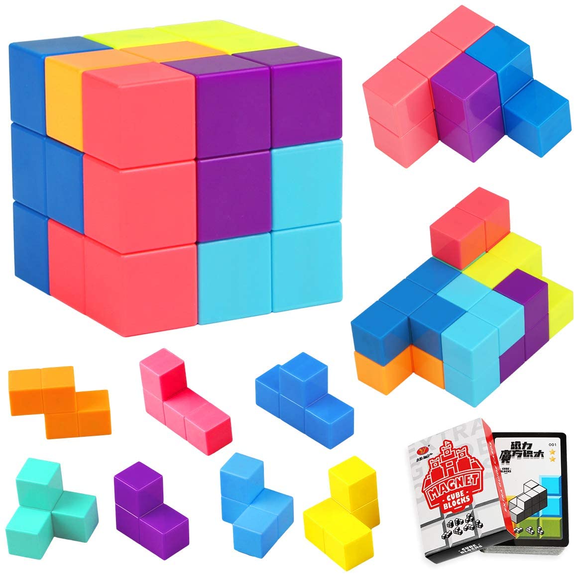 Fun 3D Puzzle Cube Brain Game For Children