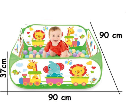 Portable Kids Play Tent with Folding Ball Pit